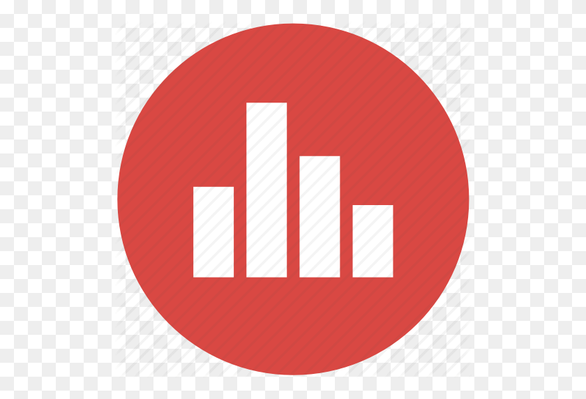 512x512 Analytics, Bar, Chart, Column, Data Visualization, Graph - Red Bar PNG