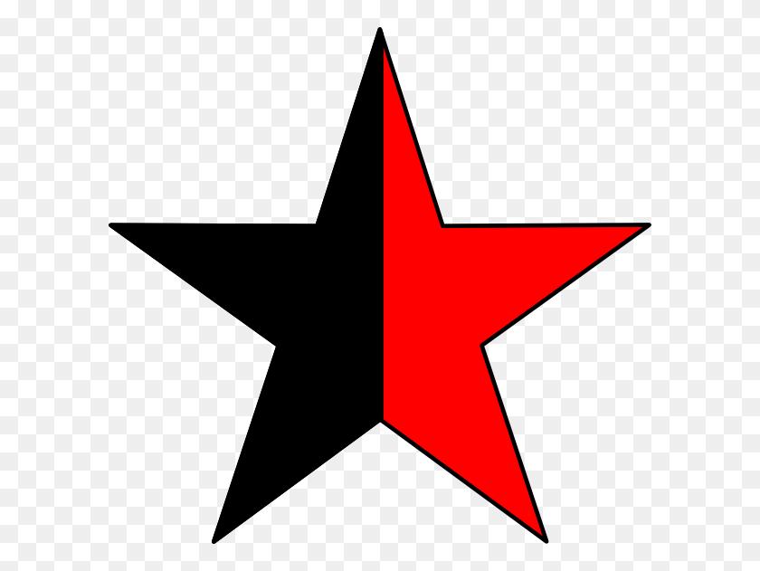 600x571 Anarcho Communism Clip Art - Communist Flag PNG