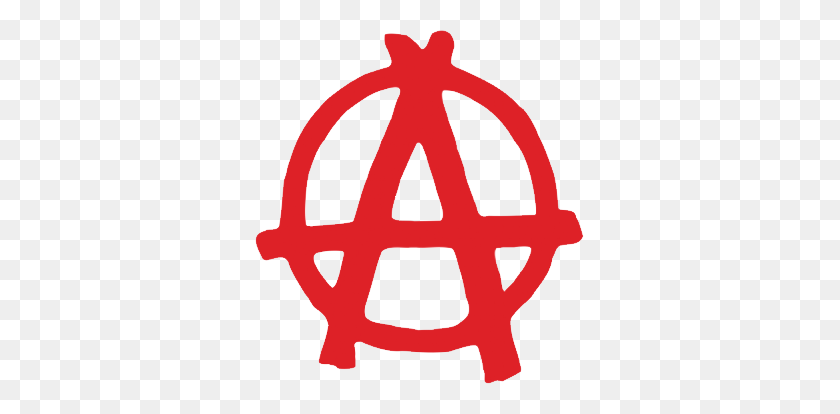 329x354 Anarchy Png - Anarchy Symbol PNG