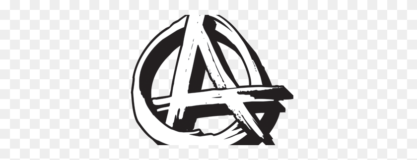 500x263 Anarchy Transparent Png - Anarchy Logo PNG