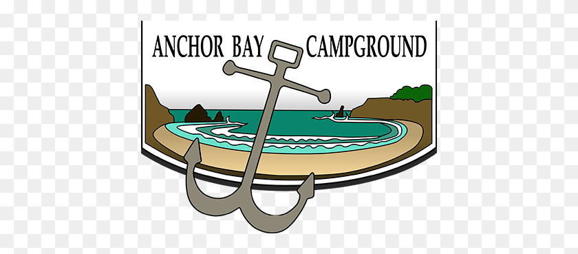430x309 Anchor Bay Beach - Anchor Clipart Transparente