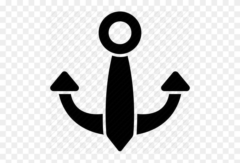 512x512 Anchor, Boat Anchor, Nautical Tool, Navigational Tool, Ship Anchor - Anchor PNG