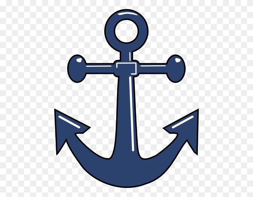 480x595 Anchor Clip Art - Anchor Clipart PNG