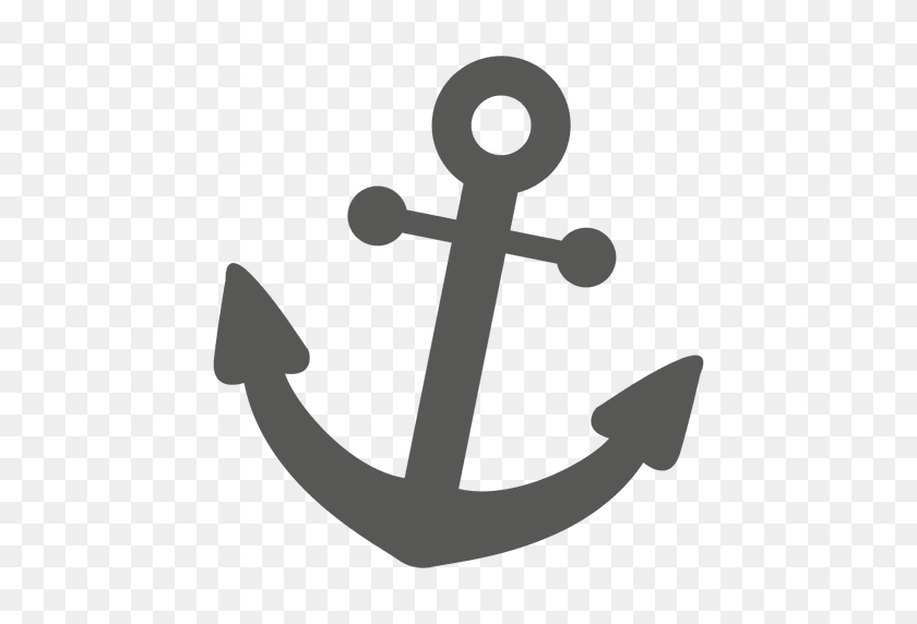 512x512 Anchor Icon Silhouette - Anchor PNG