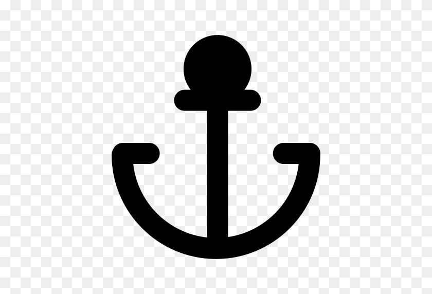 512x512 Anchor Solid, Anchor, Free Icon With Png And Vector Format - Anchor PNG