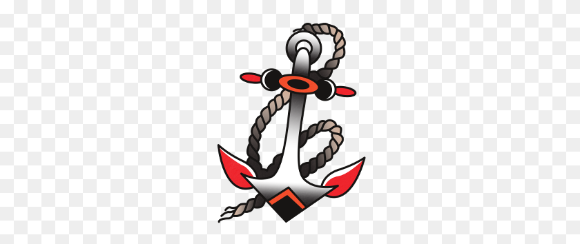 225x294 Anchor Tattoos Png Transparent Images - Anchor PNG