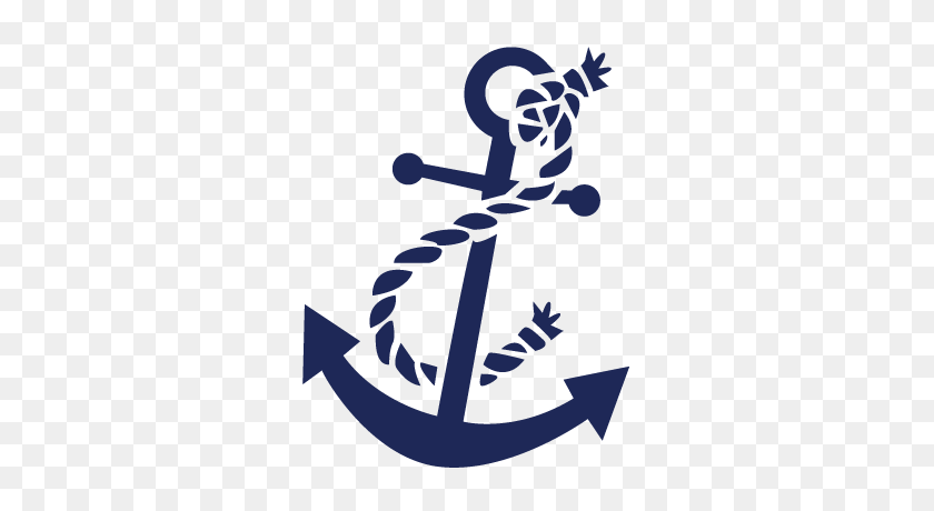 324x400 Anchor With Rope Clipart Free Clipart - Free Anchor Clip Art