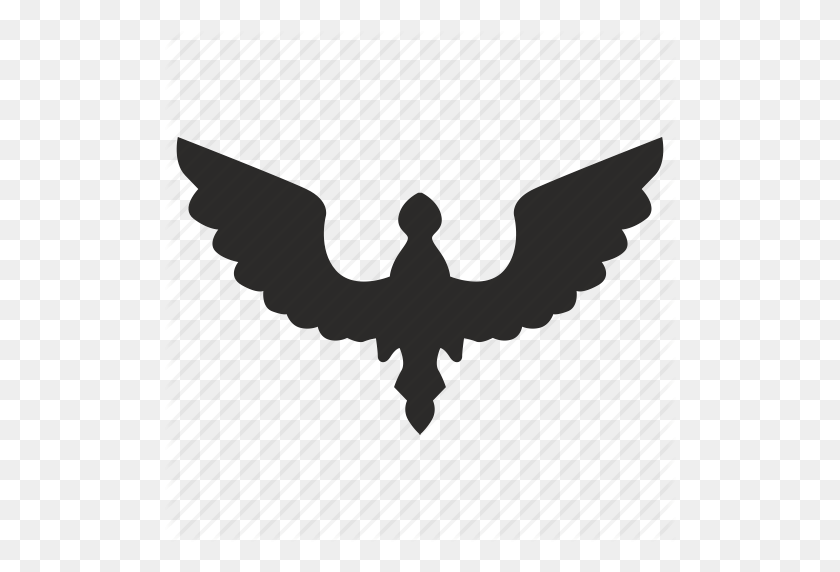 512x512 Древний, Ангел, Орел, Римский, Значок Крылья - Крылья Орла Png