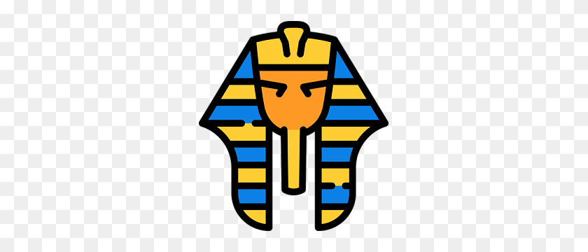 271x300 Древний Египет Фараон - Фараон Клипарт