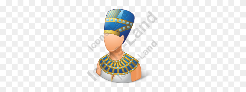 256x256 Женская Икона Древнеегипетского Фараона, Иконки Pngico - Фараон Png