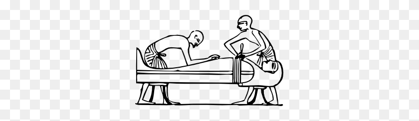 297x183 Ancient Egyptians Embalming Clip Art - Egypt Clipart