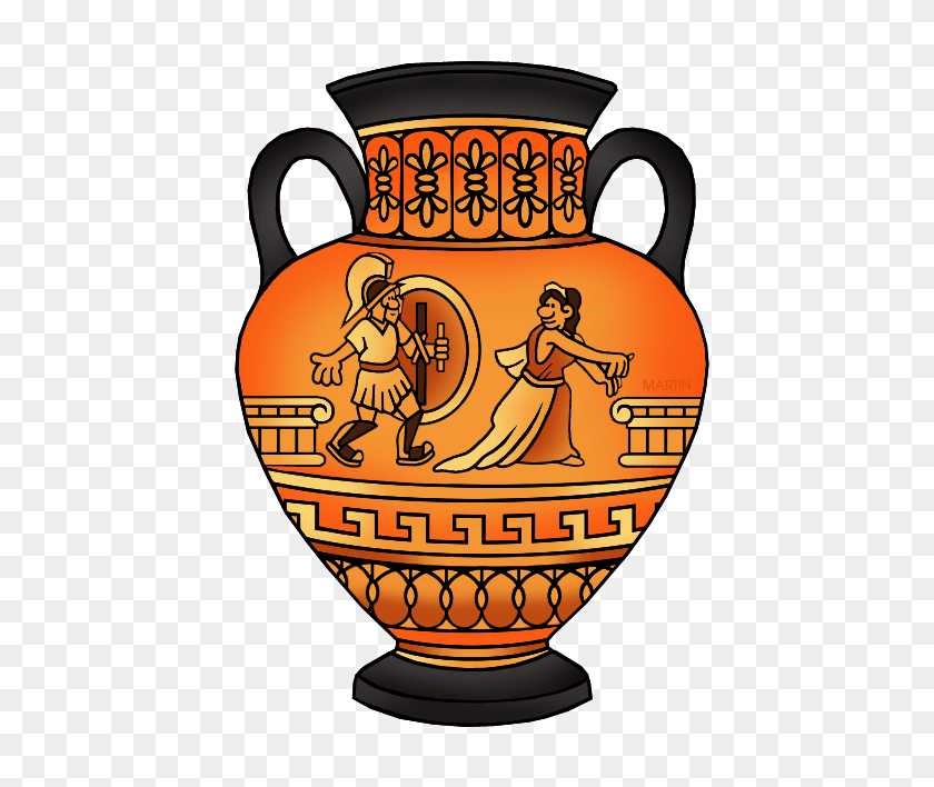 472x648 Древнегреческие И Римские Боги, Персонажи И Существа Картинки - Урна Клипарт
