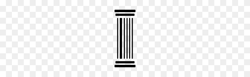 200x200 Ancient Greek Column Icons Noun Project - Greek Column PNG