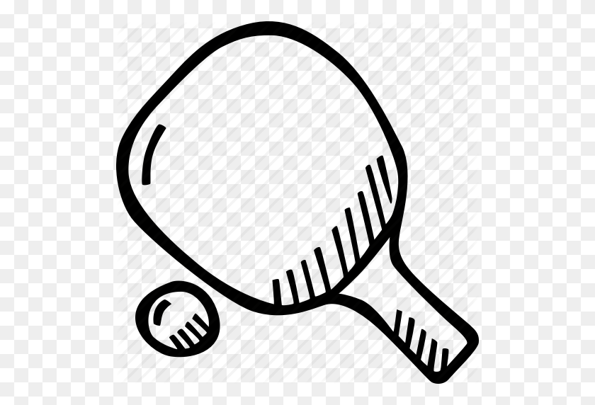 512x512 And, Ball, Ping, Pong, Racket, Table, Tennis Icon - Ping Pong Table Clip Art