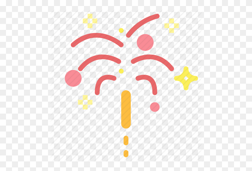 512x512 And, Birthday, Celebration, Fireworks, Party, Rocket Icon - Fireworks PNG