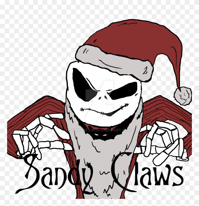 1024x1059 And They Call Him Sandy Claws - Sally Nightmare Before Christmas Clipart