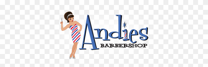 469x213 Andies Barbershop - Barber Shop Logo PNG