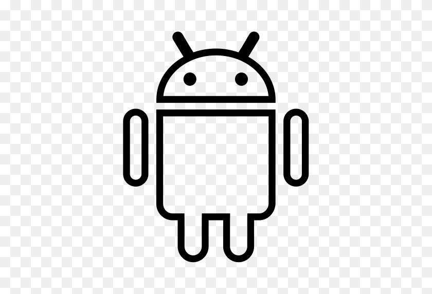 512x512 Android, Android, Значок Сотового Телефона В Формате Png И В Векторном Формате - Значок Сотового Телефона Png