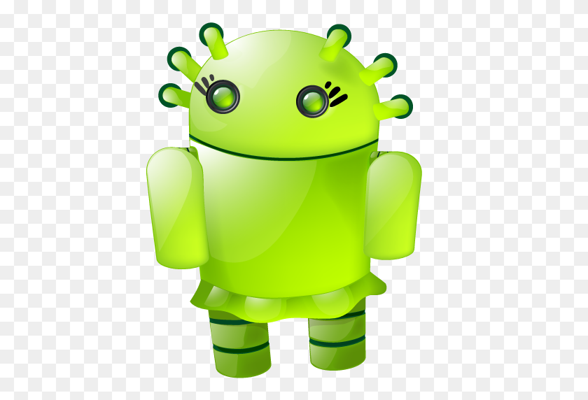 512x512 Android, Automatic, Automatic Machine, Automaton, Girl, Machine - Android Icon PNG