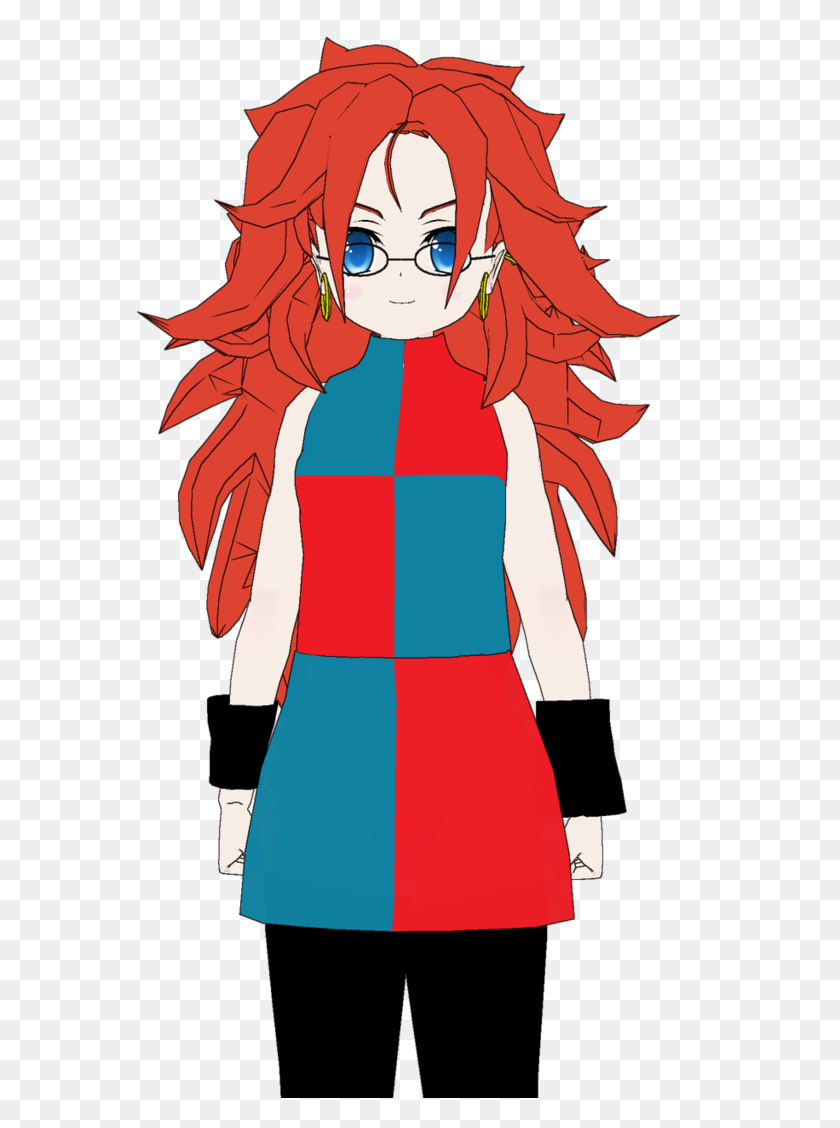 748x1068 Android Comipo Test - Android 21 PNG