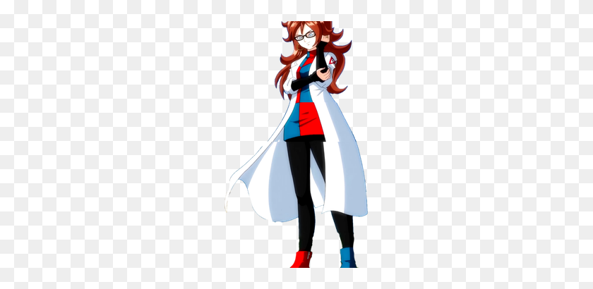 203x350 Android Full Body Anime - Android 21 PNG