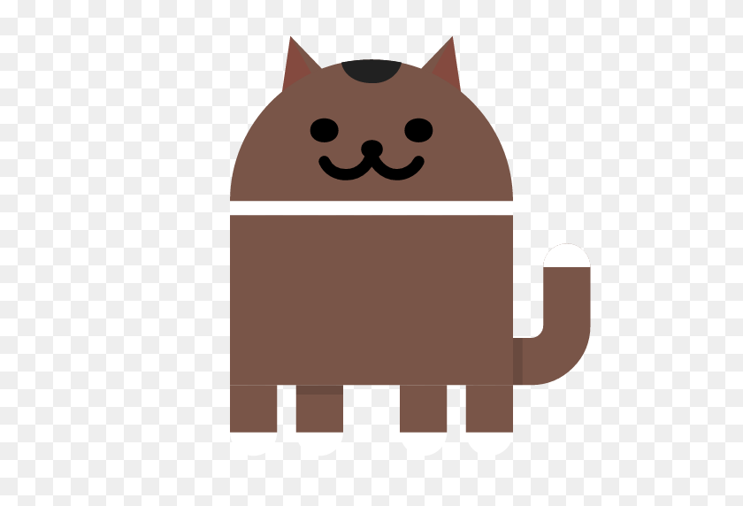 512x512 Предварительная Версия Android Nougat Для Разработчиков На Самом Деле Уже Вышла - Feed Cat Clipart