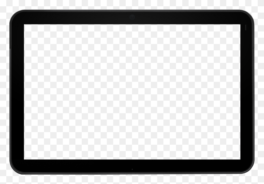 1450x977 Android Tablet Frame Png - White Frame PNG