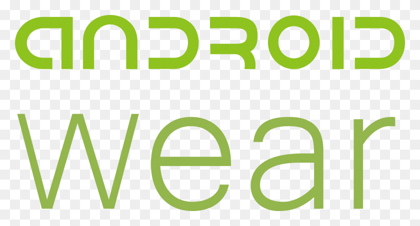 2400x1212 Логотип Android Wear Png С Прозрачным Вектором - Логотип Android Png