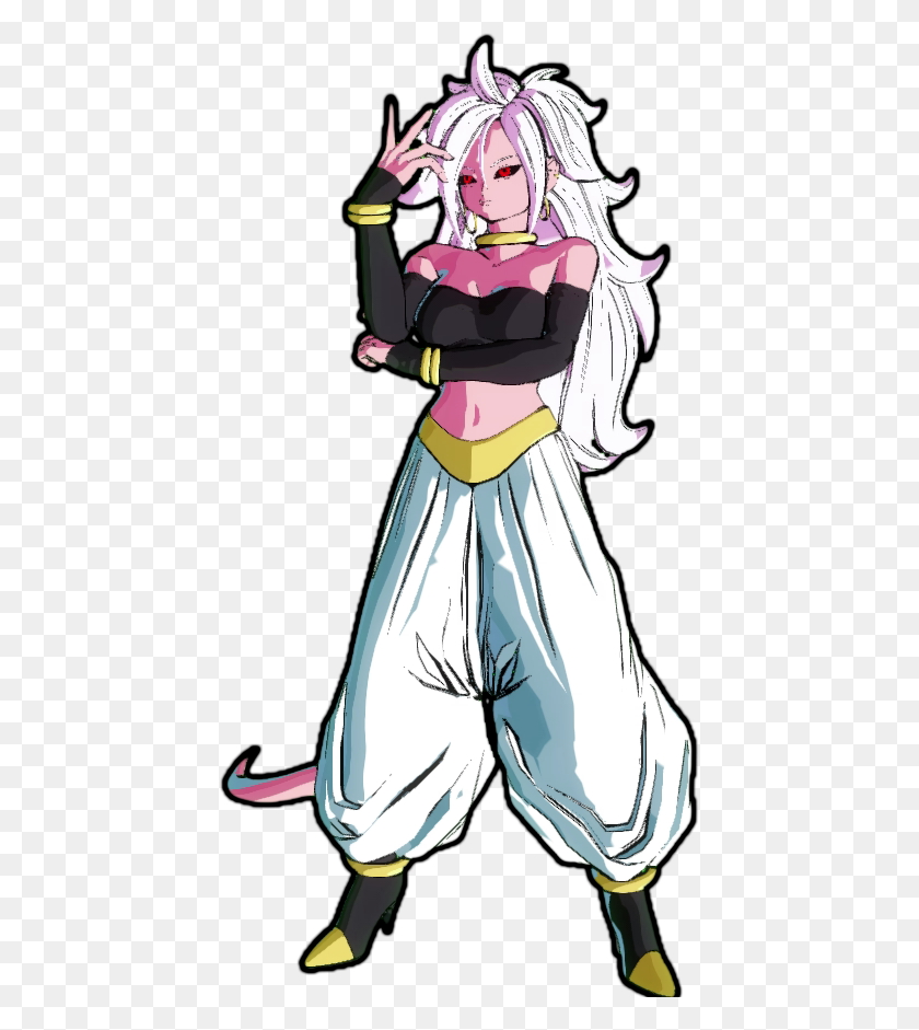 438x881 Модификации Android Xenoverse - Android 21 Png