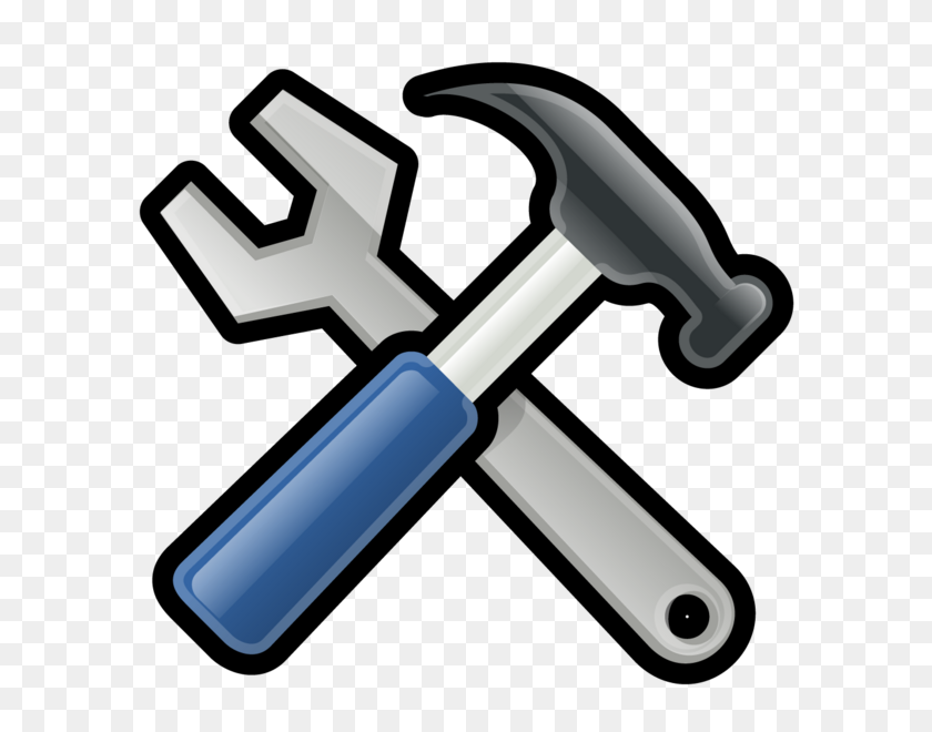 600x600 Andy Tools Hammer Spanner - Tools PNG