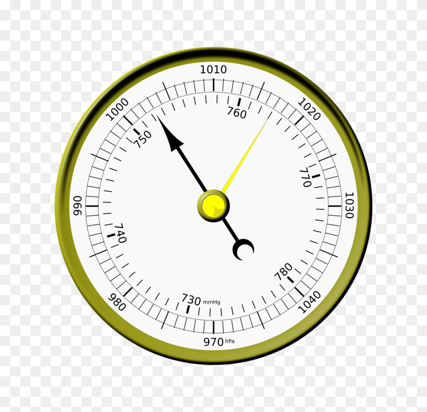 750x750 Aneroid Barometer Weather Forecasting Can Stock Photo Free - Barometer Clipart