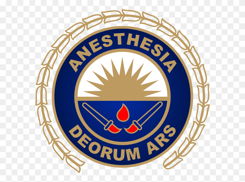 600x563 Anesthesia Deorum Emblem Clip Art - Anesthesia Clipart