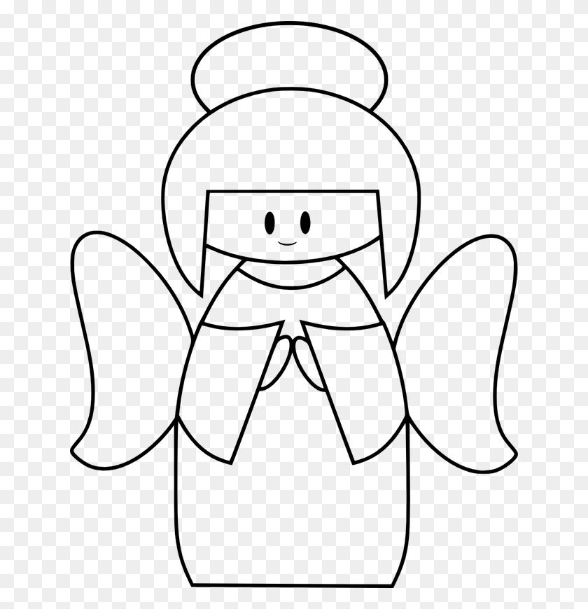 640x810 Angel Clipart Free Printable - Free Guardian Angel Clipart