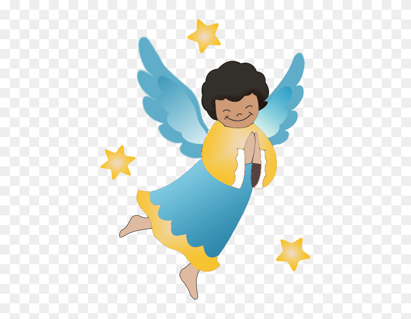 444x592 Angel Clipart Gif Collection - Ruth Morehead Clipart