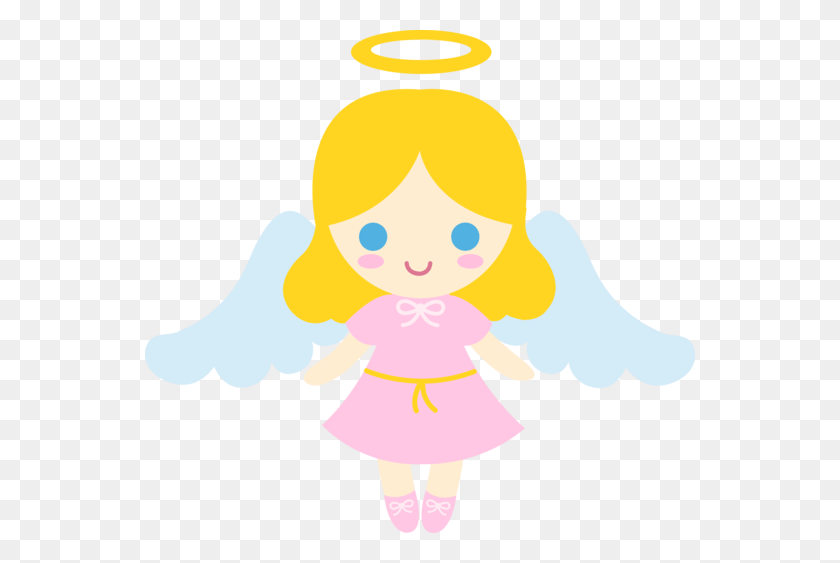 550x503 Angel Cliparts - Free Christmas Angel Clipart