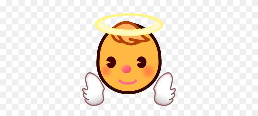 320x320 Angel Emojidex - Angel Emoji PNG