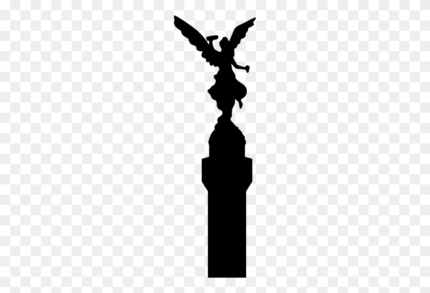 512x512 Angel Of Independence Of Mexico - Angel Statue PNG