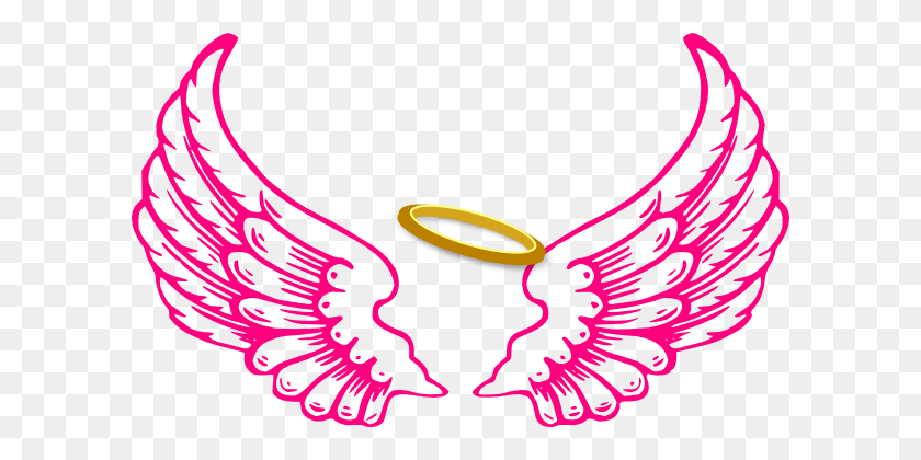 600x360 Angel Wings Clip Art - Wings Clipart