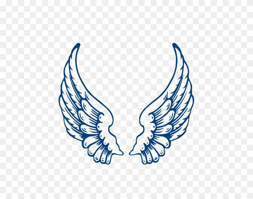 600x600 Angel Wings Free Png Image - Cartoon Wings PNG