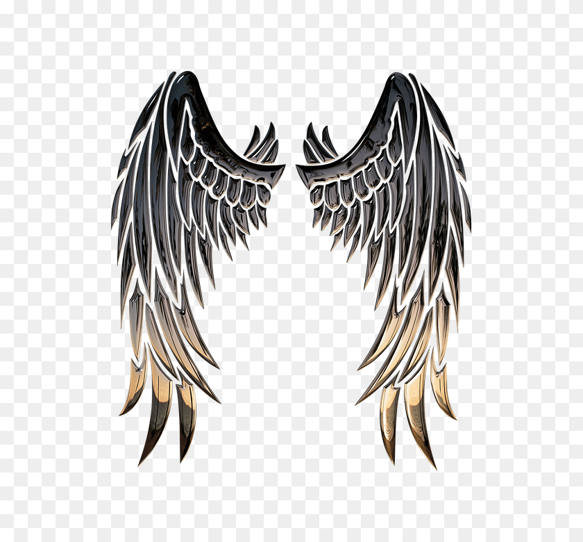 649x720 Angel Wings Png High Quality Image Png Arts - Wings PNG