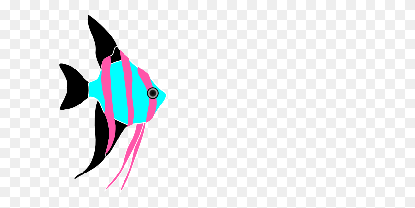 600x362 Angelfish Clipart Ocean Fish - Ocean Fish Clipart
