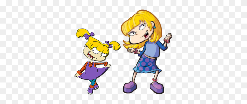 339x293 Angelica Pickles - Aunt And Uncle Clipart