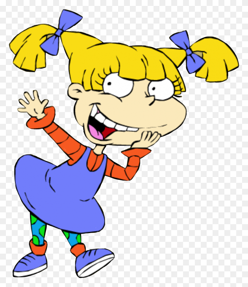 1673x1959 Angelica Rugrats Girl Blonde Caricature - Rugrats Clipart