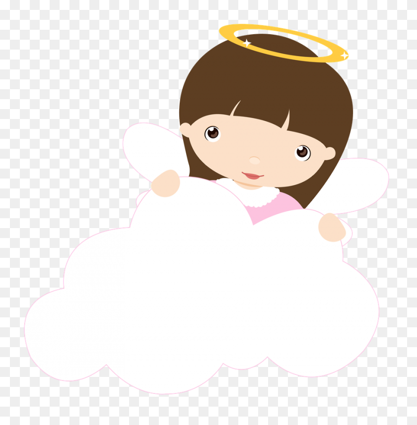 900x920 Angels Angel, Communion - Mary And Joseph Clipart