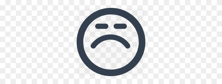 260x260 Anger Clipart - Frustrated Face Clipart