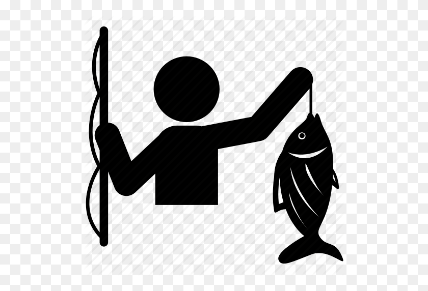 512x512 Angle, Fisherman, Fishing, Fishing Hook, Lake, Leisure Activity - Grappling Hook Clipart
