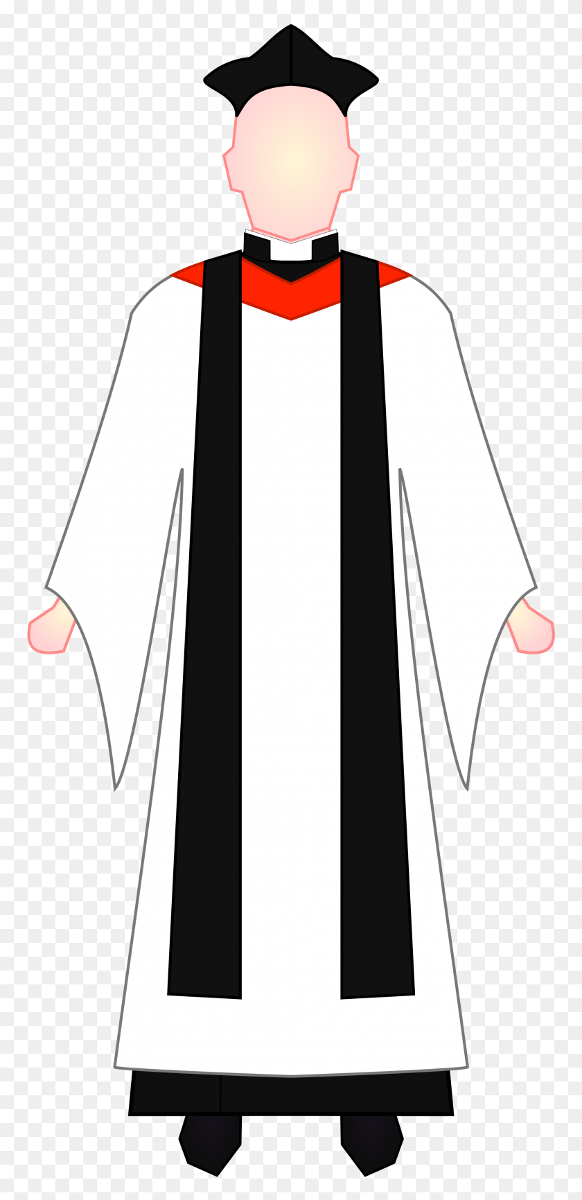2000x4286 Anglican Priest - Priest PNG
