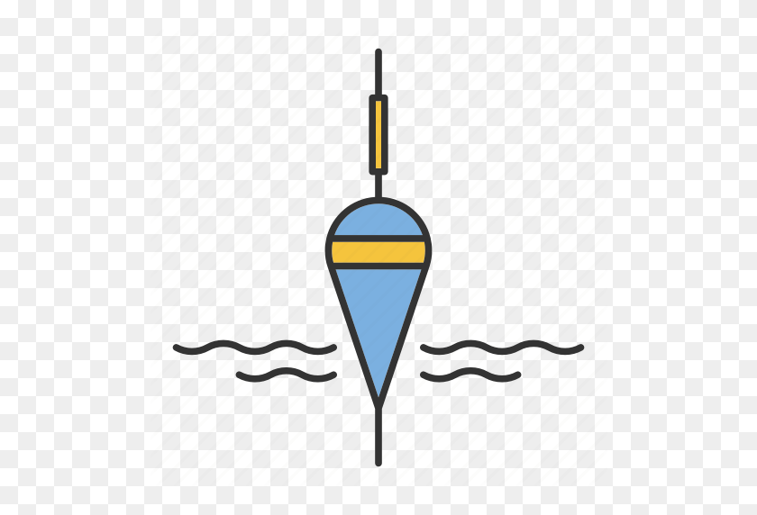 512x512 Angling, Bait, Bobber, Fishing, Float, Gear, Tackle Icon - Fishing Bobber Clipart