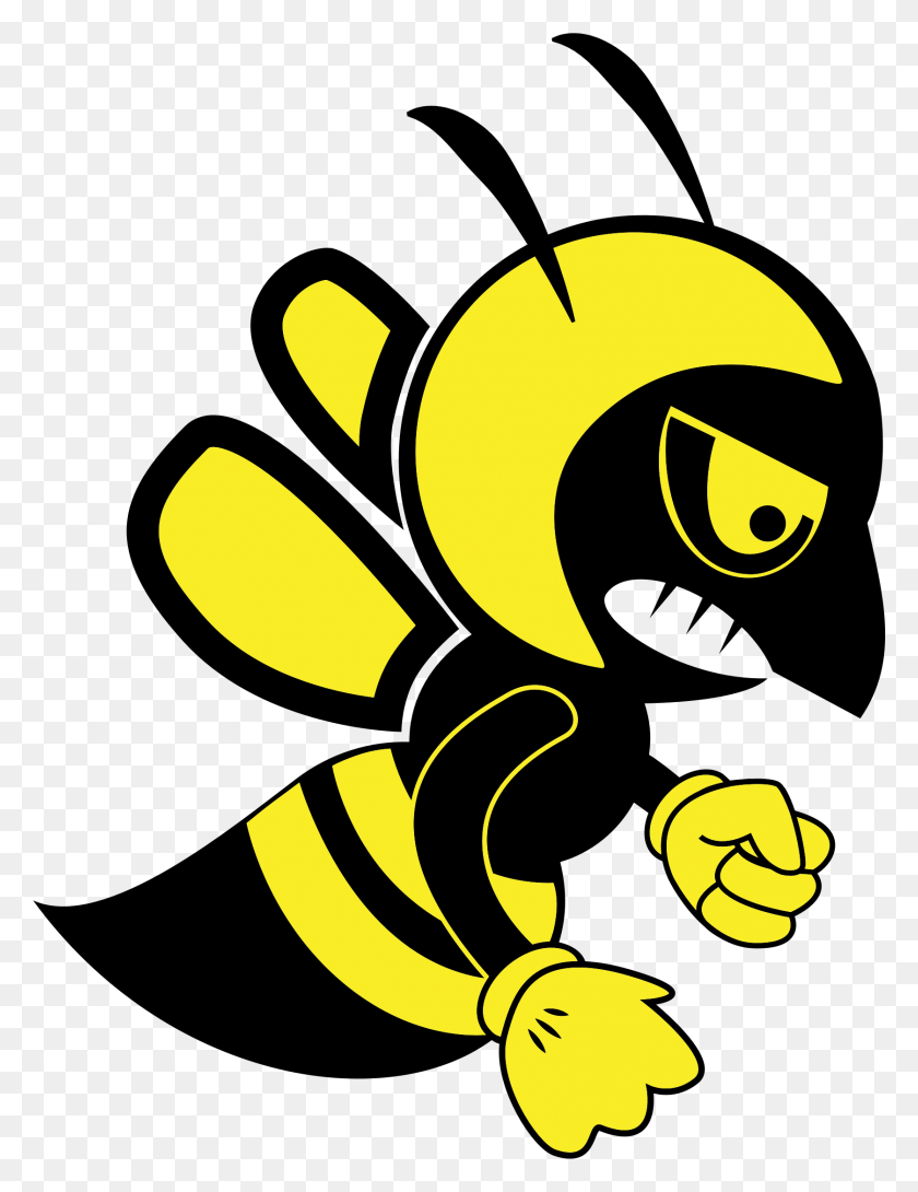 1676x2215 Angry Bee Clip Art - Angry Bee Clipart