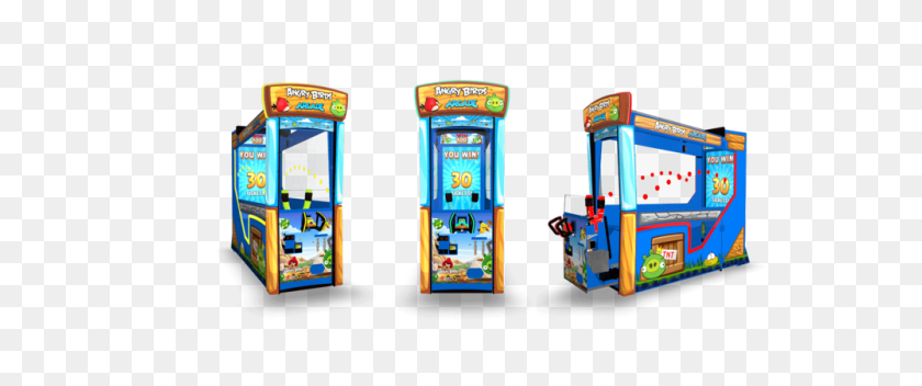 1000x375 Angry Birds Arcade - Máquina Arcade Png